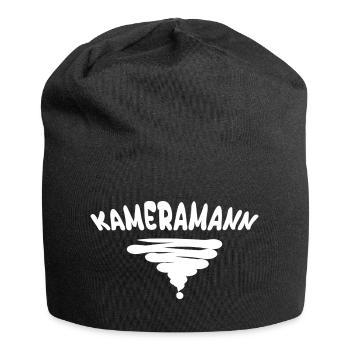 Le caméraman comme style - Bonnet en jersey - noir - Devant