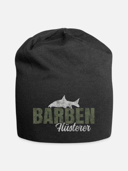 Barben Flüsterer - Jersey-Beanie - Schwarz