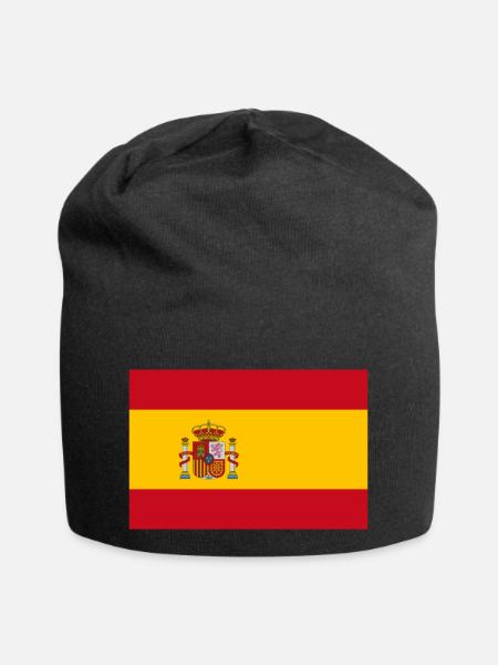 Espagne - Bonnet en jersey - noir
