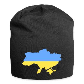 ukraine - Bonnet en jersey - noir - Devant