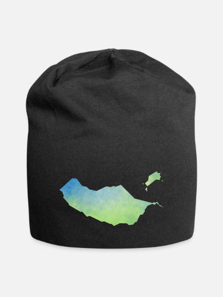 Madeira - Jersey-Beanie - Schwarz