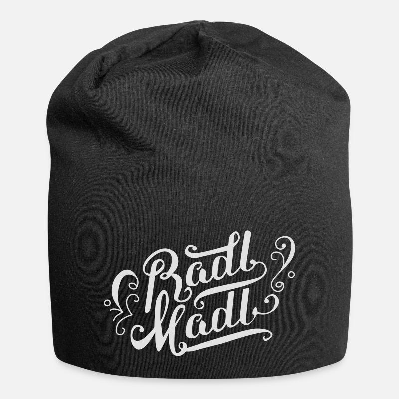 RadlMadl - Jersey-Beanie - Schwarz