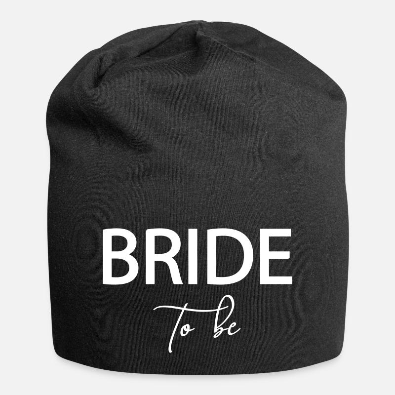 Future mariée! - personnalisable - Bonnet en jersey - noir