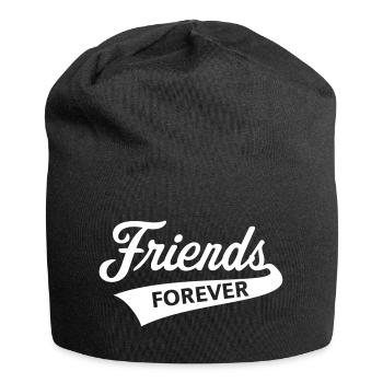 Friends Forever (Friendship / Best Buddies) - Bonnet en jersey - noir - Devant