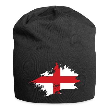 Drapeau Angleterre Drapeau anglais Anglais Anglais - Bonnet en jersey - noir - Devant