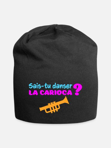 carioca - Bonnet en jersey - noir