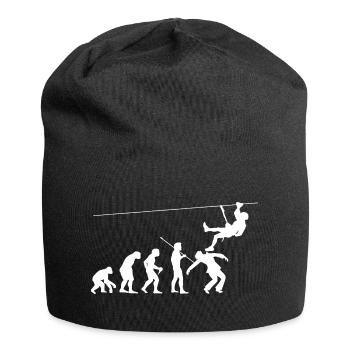 Tyrolienne - Bonnet en jersey - noir - Devant