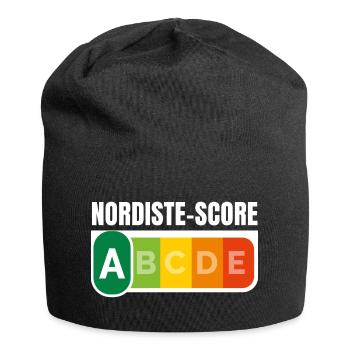 NORDISTE SCORE - Humour noir - Bonnet en jersey - noir - Devant