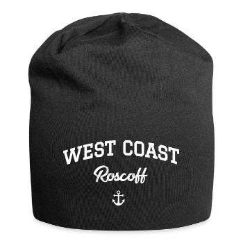 WEST COAST Roscoff anchor - Jersey Beanie - black - Front