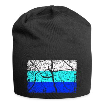 Drapeau de l’Allemagne INVERSÉ - Bonnet en jersey - noir - Devant