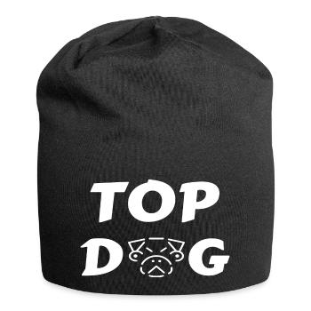 TOP DOG - Jersey-Beanie - Schwarz - Vorne