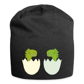 Dino Baby Friends - Jersey Beanie - black - Front