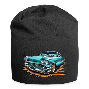schicker Lowrider - Jersey-Beanie - Schwarz - Vorne