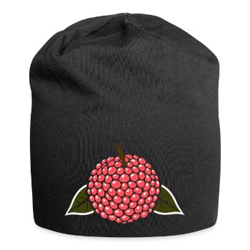 Fruit Humour little lychee - Jersey Beanie - black - Front