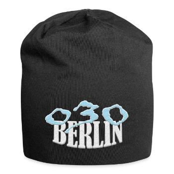 Berlin 030 Chemise exclusive - Bonnet en jersey - noir - Devant