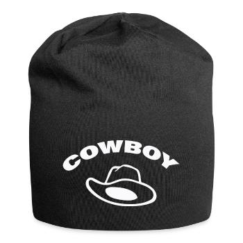 COWBOY - Jersey-Beanie - Schwarz - Vorne