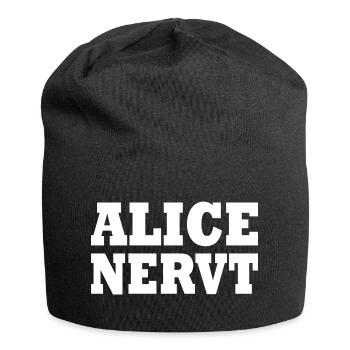 Alice is annoying - Jersey Beanie - black - Front