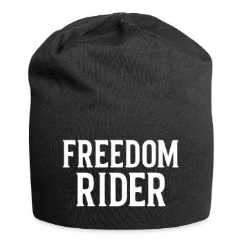 Freedom Rider – Spirito Libero - Bonnet en jersey - noir - Devant