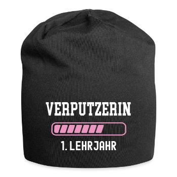Plasterer apprenticeship 1 year apprenticeship plasterer - Jersey Beanie - black - Front