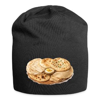 International flatbread platter - Jersey Beanie - black - Front