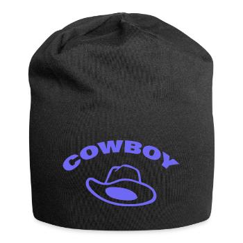 COWBOY - Jersey-Beanie - Schwarz - Vorne