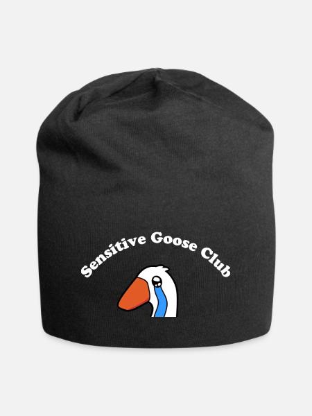 Sensitive Goose Club - Jersey-Beanie - Schwarz