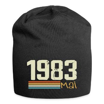 Mai 1983 - Jersey-Beanie - Schwarz - Vorne
