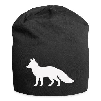 fuchs_silhouette_tier- - Jersey-Beanie - Schwarz - Vorne