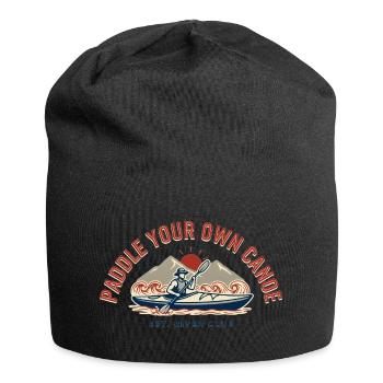 Paddle Your Own Canoe Vintage - Jersey Beanie - black - Front