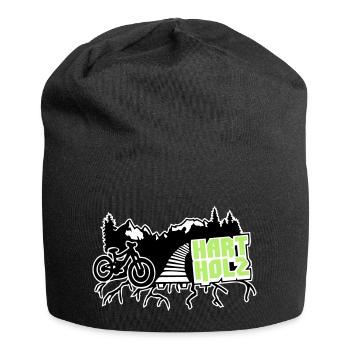 BOIS Freeride - Bonnet en jersey - noir - Devant