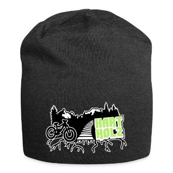 BOIS Freeride - Bonnet en jersey - charbon - Devant