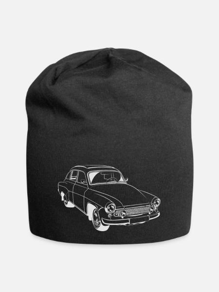 PKW Wartburg 311 Limousine - Jersey-Beanie - Schwarz