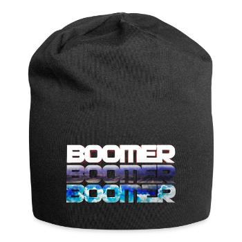 TRIPLE BOOMER - Jersey-Beanie - Schwarz - Vorne