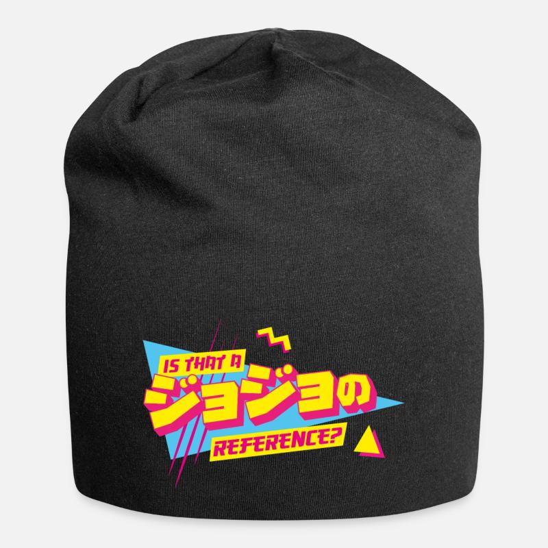Est-ce une référence JoJo Jojo's Bizarre Adventure - Bonnet en jersey - noir