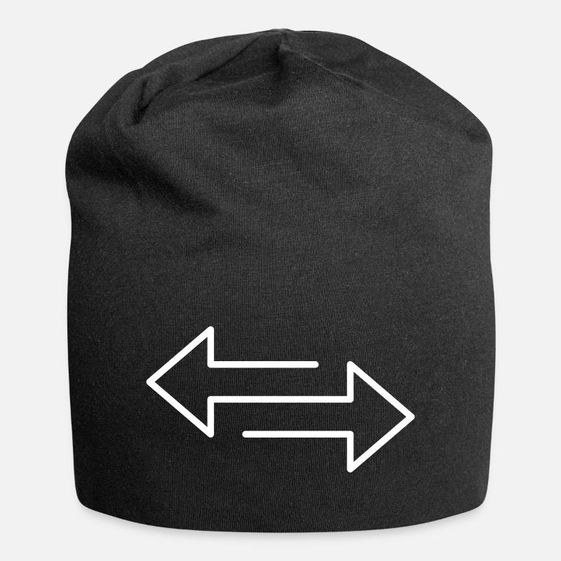 Arrows - Jersey Beanie - black