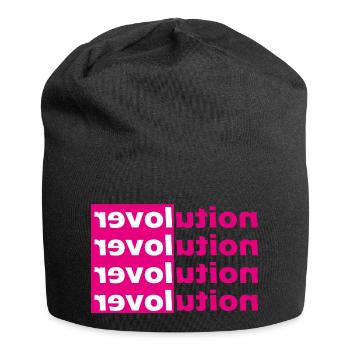 revolution lover - Jersey Beanie - black - Front