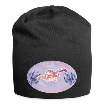 Ocean Sublimation - Jersey Beanie - black - Front