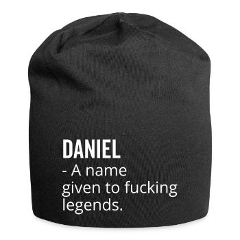 Daniel un nom donné à Fucking Legends - Bonnet en jersey - noir - Devant