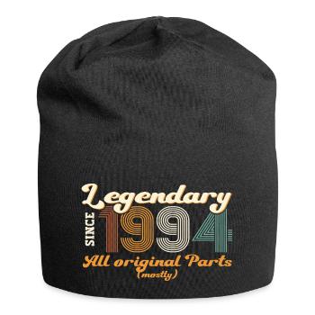 Original vintage 1994 28th birthday gift - Jersey Beanie - black - Front