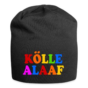 Kölle alaaf - Jersey-Beanie - Schwarz - Vorne