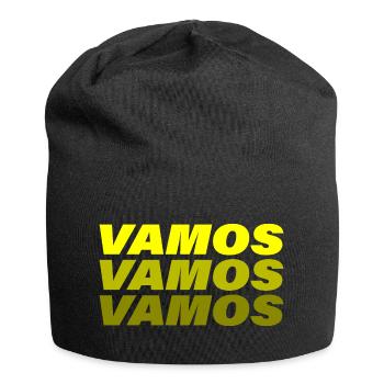 VAMOS - Jersey-Beanie - Schwarz - Vorne