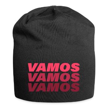 VAMOS - Jersey-Beanie - Schwarz - Vorne