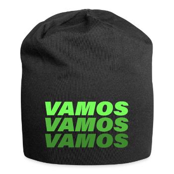VAMOS - Jersey-Beanie - Schwarz - Vorne
