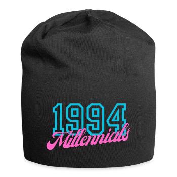 1994 Millennials Retro Datum Design - Jersey-Beanie - Schwarz - Vorne