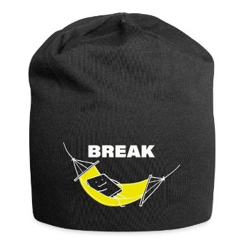 BREAK - Jersey-Beanie - Schwarz - Vorne