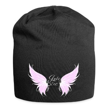 Gute Fee - Jersey-Beanie - Schwarz - Vorne