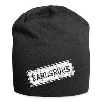 Karlsruhe - Jersey Beanie - black - Front