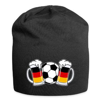 Football Allemagne Beer - Bonnet en jersey - noir - Devant