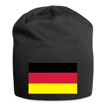 German Flag - Jersey Beanie - black - Front