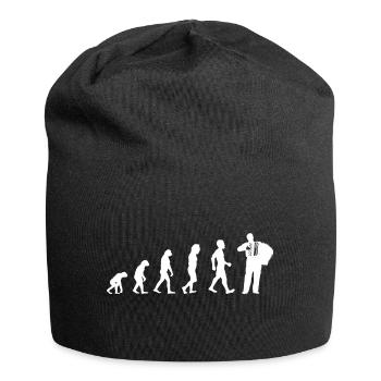 Evolution Ziehorgel Shirt Cadeau Accordéon - Bonnet en jersey - noir - Devant
